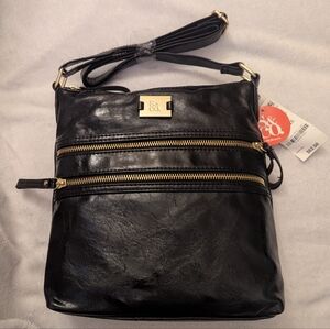 Black Style & Co Crossbody Purse